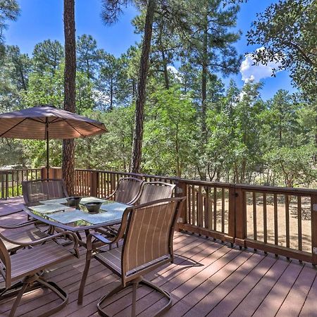 Rustic-Chic Prescott Cabin With Deck In Wooded Area! Eksteriør bilde
