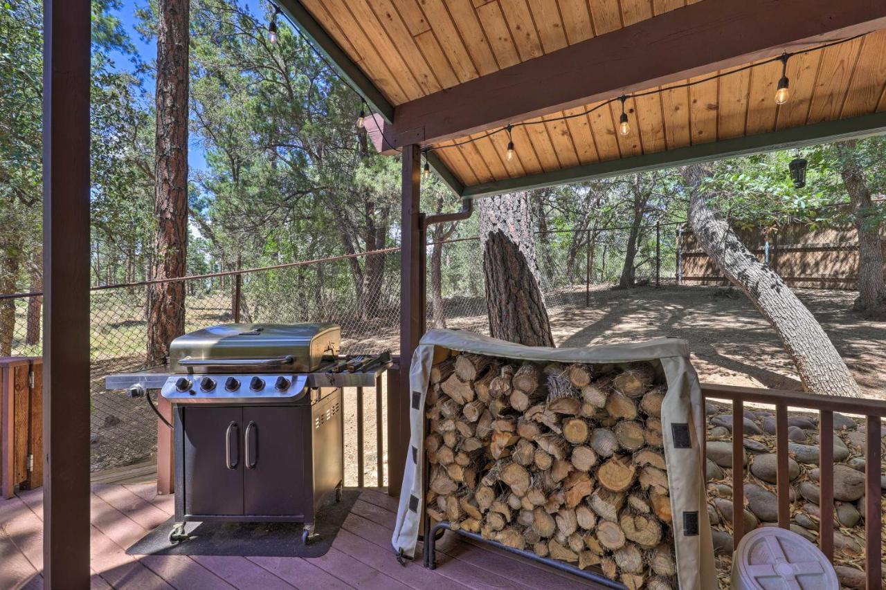Rustic-Chic Prescott Cabin With Deck In Wooded Area! Eksteriør bilde