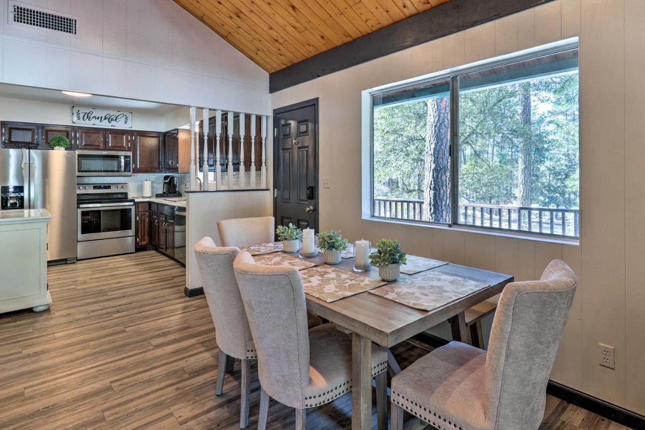 Rustic-Chic Prescott Cabin With Deck In Wooded Area! Eksteriør bilde