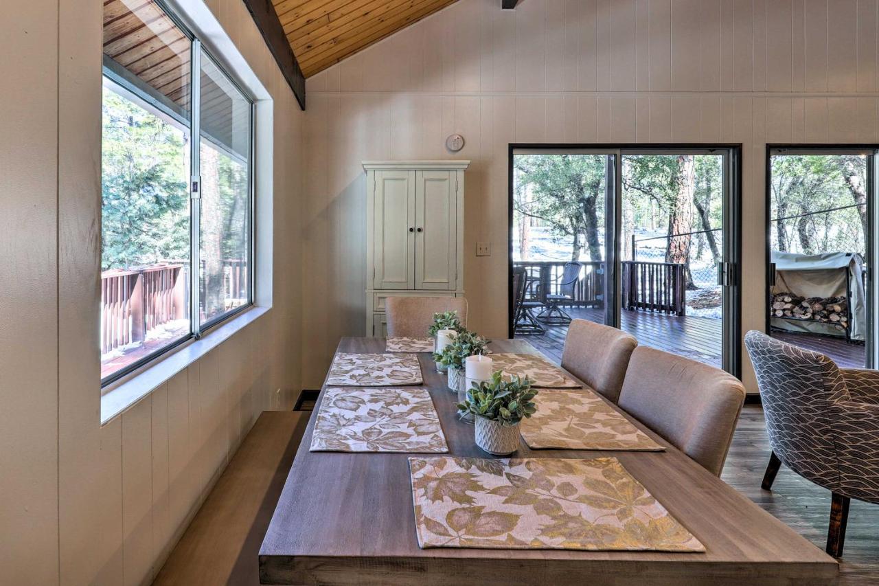 Rustic-Chic Prescott Cabin With Deck In Wooded Area! Eksteriør bilde