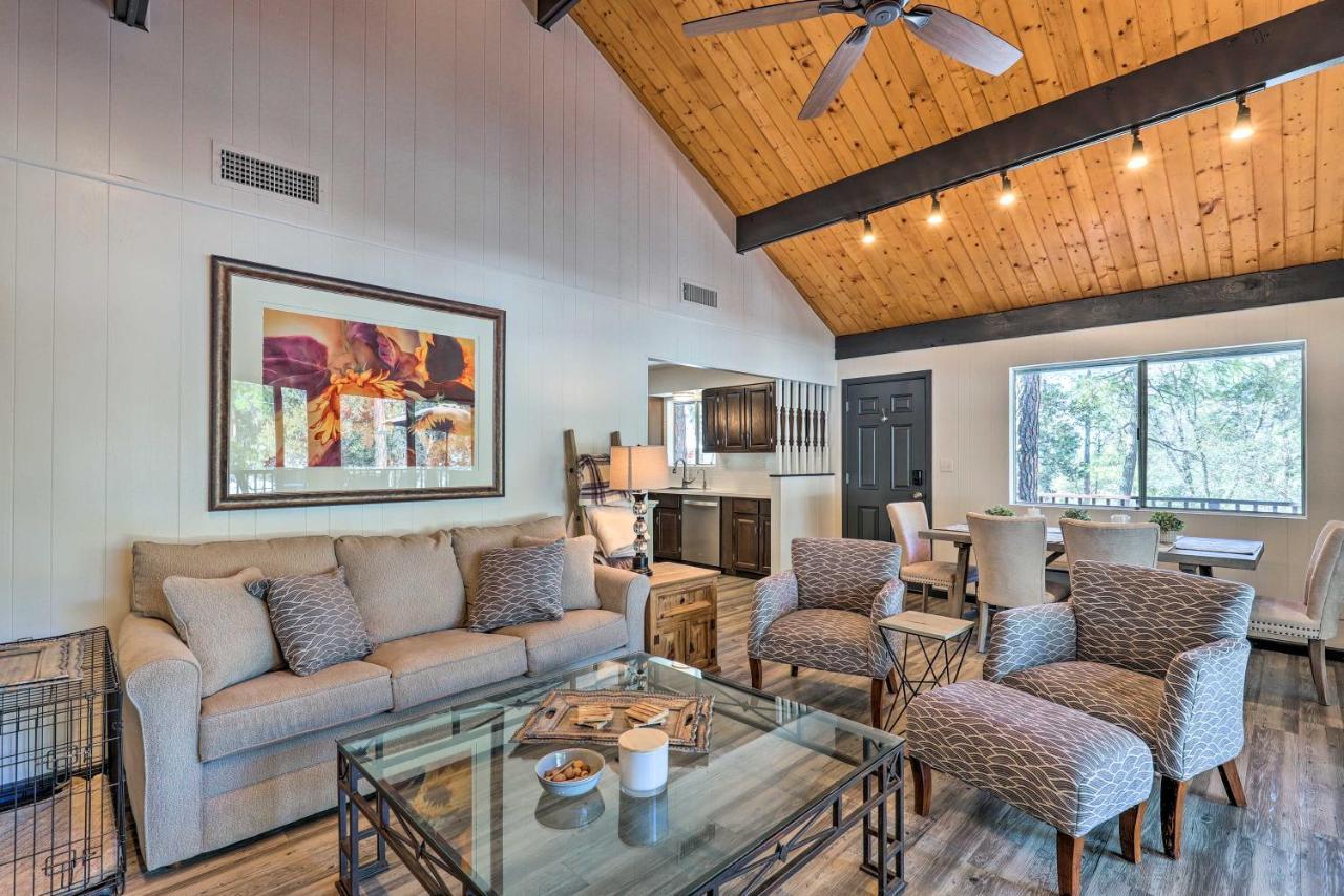 Rustic-Chic Prescott Cabin With Deck In Wooded Area! Eksteriør bilde